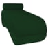 Recamier Luxo conforto Max 140cm Linho Verde