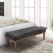 Recamier Santorini SPZ 140cm Suede Cinza