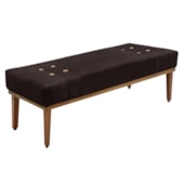 Recamier Santorini SPZ 140cm Suede Marrom