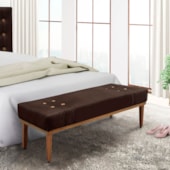 Recamier Santorini SPZ 140cm Suede Marrom