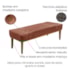 Recamier Santorini SPZ 140cm Veludo Cobre