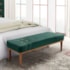 Recamier Santorini SPZ 140cm Veludo Verde