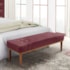 Recamier Santorini SPZ 140cm Veludo Vinho