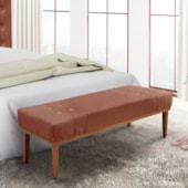Recamier Santorini SPZ 160cm Veludo Cobre