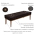 Recamier Santorini SPZ 90cm Suede Marrom