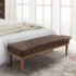 Recamier Santorini SPZ 90cm Veludo Marrom
