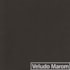 Recamier Santorini SPZ 90cm Veludo Marrom