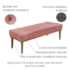 Recamier Santorini SPZ 90cm Veludo Rosa