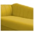 Recamier Vanessa 140cm Lado Direito Suede Amarelo - Amarena Móveis