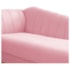 Recamier Vanessa 140cm Lado Direito Suede Rosa Bebê - Amarena Móveis