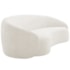 Sofá 2 Lugares 160cm Orgânico Luxo Recepção Amore Bouclé Verde Oliva