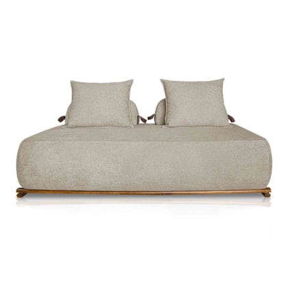 Sofá 2 Lugares Decoração Lazer Sala Ibiza SPZ 160cm Bouclé Bege