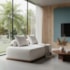 Sofá 2 Lugares Decoração Lazer Sala Ibiza SPZ 160cm Bouclé Branco