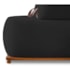 Sofá 2 Lugares Decoração Lazer Sala Ibiza SPZ 160cm Bouclé Preto