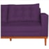 Sofá 2 Lugares Dubai Suede Roxo - Amarena Móveis