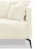 Sofá 2 Lugares Escritório Recepção Calypso SPZ 160cm Linho Pérola