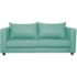 Sofá 2 Lugares Lisboa Suede Azul Ciano - Amarena Móveis