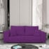 Sofá 2 Lugares Madri Suede Roxo - Amarena Móveis