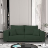 Sofá 2 Lugares Madri Suede Verde - Amarena Móveis