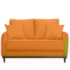 Sofá 2 Lugares Sala de Estar Recepção Luxo Conforto Benny 140cm Linho Terracota