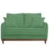 Sofá 2 Lugares Sala de Estar Recepção Luxo Conforto Benny 140cm Linho Verde