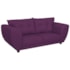 Sofá 2 Lugares Tulipa Suede Roxo - Amarena Móveis