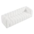 Sofá 3 Lugares 200cm Orgânico Luxo Recepção Giordana Bouclé  Branco - Amarena Móveis