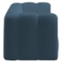Sofá 3 Lugares 200cm Orgânico Luxo Recepção Giordana Linho Azul Royal - Amarena Móveis