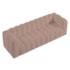Sofá 3 Lugares 200cm Orgânico Luxo Recepção Giordana Linho Rose - Amarena Móveis