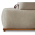 Sofá 3 Lugares Decoração Lazer Sala Ibiza SPZ 180cm Bouclé Bege
