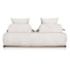 Sofá 3 Lugares Decoração Lazer Sala Ibiza SPZ 180cm Bouclé Branco