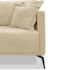 Sofá 3 Lugares Escritório Recepção Calypso SPZ 180cm Linho Dourado