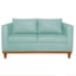 Sofá 3 Lugares Europa 180 cm Estilo Conforto e Elegância Suede Azul Tiffany - Amarena Móveis