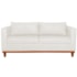 Sofa 3 Lugares Europa 180cm Estilo Conforto e Elegancia Bouclé Branco - Amarena Móveis