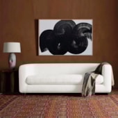 Sofá 3 Lugares Luxo Recepção Escritorio Sala Veneza 180cm Bouclé Branco