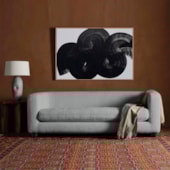 Sofá 3 Lugares Luxo Recepção Escritorio Sala Veneza 180cm Bouclé Cinza