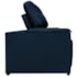Sofá 3 Lugares Luxo Recepção Escritorio Sala Vicenza 175cm Suede Azul Marinho