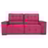Sofá Cama Retrátil Sala Vicenza 175cm Suede Pink
