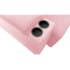 Sofá Cama Retrátil Sala Vicenza 175cm Suede Rosa Bebe