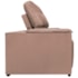 Sofá Cama Retrátil Sala Vicenza 175cm Suede Rose