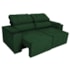 Sofá Cama Retrátil Sala Vicenza 175cm Suede Verde
