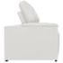 Sofá Cama Retrátil Sala Vicenza 210cm Bouclé Branco