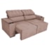 Sofá Cama Retrátil Sala Vicenza 210cm Linho Rose