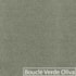 Sofá Curvo 2 Lugares Amsterdã 160cm Bouclé Verde Oliva