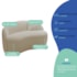 Sofá Curvo Freesia Design Orgânico Moderno 150cm Suede Bege