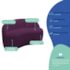 Sofá Curvo Freesia Design Orgânico Moderno 150cm Suede Roxo