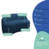 Sofá Curvo Freesia Design Orgânico Moderno 180cm Suede Azul Marinho