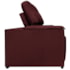 Sofá Luxo Recepção Escritorio Sala Vicenza 210cm Suede Bordo