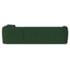 Sofá Modular Oslo Luxuoso Sala de Estar Decoração Luxo 265cm Linho Verde
