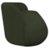 Sofá Nimbus 180cm Orgânico Luxo Sala Recepção 3 Lugares Linho Verde